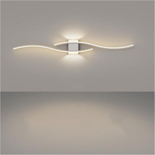 Aplique de Pared LED para Escalera, Pasillo, mesita de Noche, luz de Lectura, luz de Fondo (tamaño: 47,25 Pulgadas, Color: Blanco Neutro)
