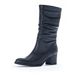 Gabor Damen Klassische Stiefel, Frauen Boots,Moderate Mehrweite (G),reißverschluss,Winterstiefel,Winterschuhe,schwarz (Micro),38 EU / 5 UK