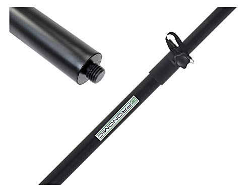 Pronomic Distanzstange M20 Stahl (zur Montage von Topteilen auf Subwoofer, Schraub-Version mit M20-Gewinde, Höhenverstellbar von 75-135 cm, max. Belastbarkeit: 40 kg)