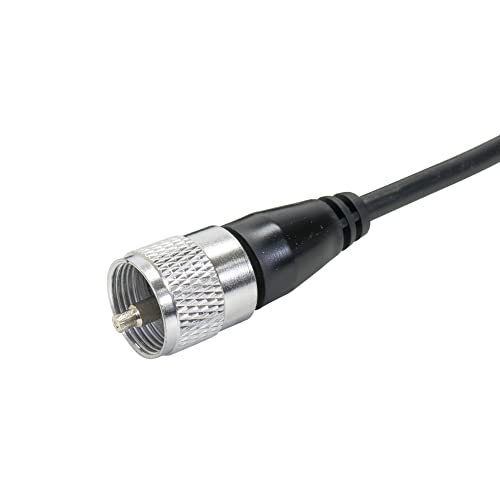 Antena CB PNI Extra 40 con base magnética negra y SWR 1.0 6