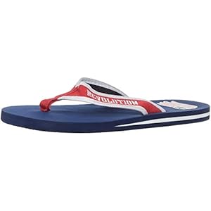 Dc United 2013 Mens Team Color Contour Flip Flop Large