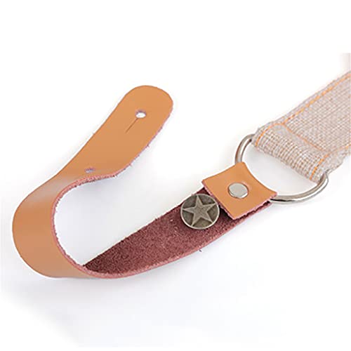 XWWDP Bandoulière sans Crampons pour ukulélé Sélectionné Café/Beige Bicolore Coton Respirant Longueur De La Sangle… - Les Beatles, Paul McCartney, John Lennon, RIngo Starr, George Harrison XWWDP Bandoulière sans Crampons pour ukulélé Sélectionné Café/Beige Bicolore Coton Respirant Longueur De La Sangle… – Image 6