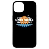Unix Shell - Computer Science Programming Geek Nerd スマホケース iPhone 13 用