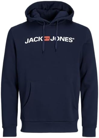 JACK & JONES Male Kapuzenpullover Logo Kapuzenpullover | Hoodie