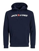 JACK & JONES – JACK & JONES Herren Jjecorp Logo Sweat Hood Noos Kapuzenpull