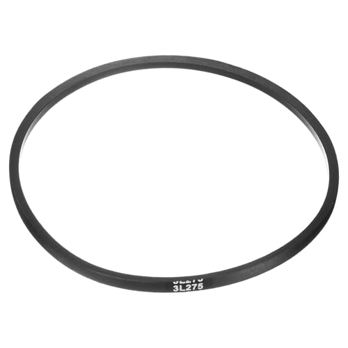 uxcell 3L275 Classic Wrapped Rubber V-Belt, 27.5"(699mm) Outside Circumference, 3L Profile V Belt 3/8" Width 7/32" Height