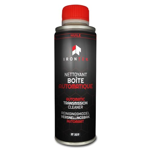 Nettoyant Avant Vidange Boîte Automatique 375ml - IRONTEK | IT227 | Additif ATF | Dissout Dépôts | Prolonge Durée Vie de la boîte
