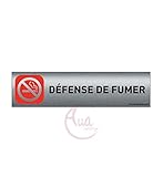 plaque emaillee defense de fumer Fabrication Française : AUA SIGNALETIQUE