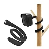 【Conception flexible et universelle】: Ce support camera bebe adopte un design torsadé en silicone et aluminium noir, qui peut être librement plié et enroulé autour de barres, rambardes, branches d’arbre ou pieds de lit. Parfait pour les parents, les propriétaires d’animaux ou la surveillance intérieure/extérieure sans perçage ni dommage au mur.