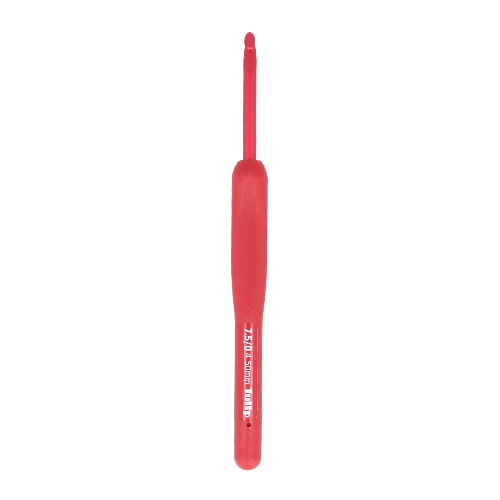 Sponsored Ad – Tulip Etimo Red 4.5 mm Crochet Hook with Soft-Grip Handle, 1 Piece