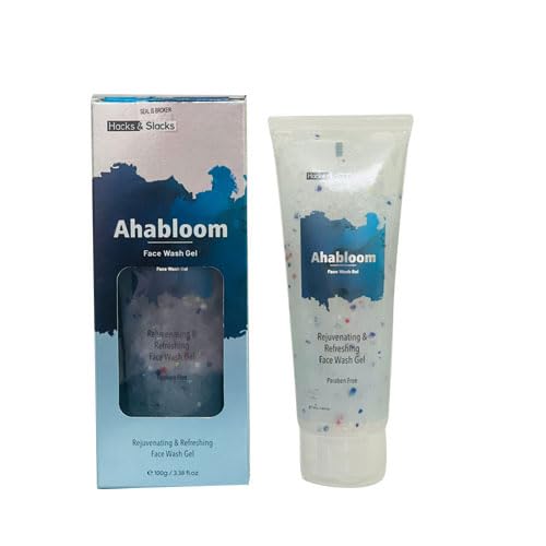 Image of Ahabloom Face Wash Gel | Rejuvenating & Refreshing Daily Cleanser | Paraben-Free Formula-(100gm)