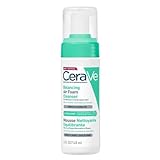 CeraVe Balancing Air Foam Cleanser, Glycolysine Cleansing Technology, With 3 Essential Ceramides, Allantoin, For Combination Skin, Gentle Cleansing, Fragrance Free, Hypoallergenic, 148ml