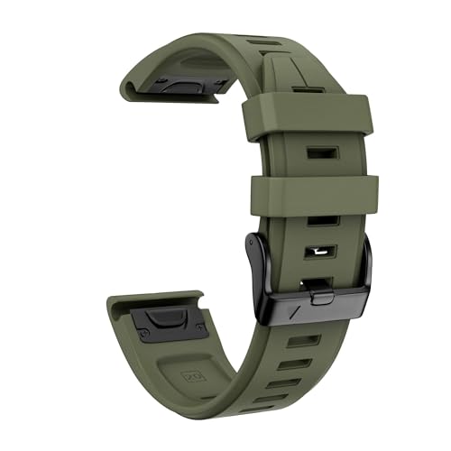 Bracelet de montre 20mm silicone resistant a la sueur pour Fenix