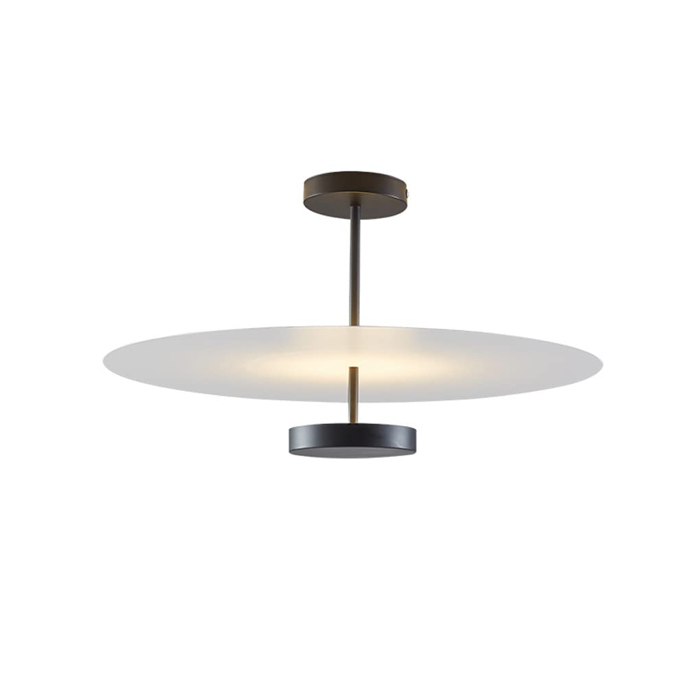 ICEMOB European LED Flush Mount Ceiling Light 3-Color Light-Changing Ceiling Lamp Indoor Slim Home Decor Lighting Fixture Surface Mount Suitable for Office Hotel Apartment Living Room