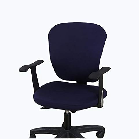 wonderfulwu Stretch Chair Covers Spandex Office Computer Chair Cover Removable Washable Rotate Swivel Chair Protective Covers Cover