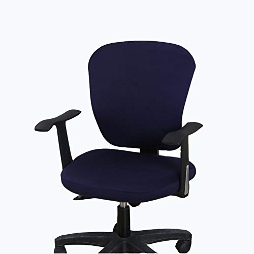 wonderfulwu Stretch Bürostuhl Bezug Spandex Office Computer Stuhlbezüge Abnehmbare Waschbare Drehbare Bürostuhl Hussen Cover