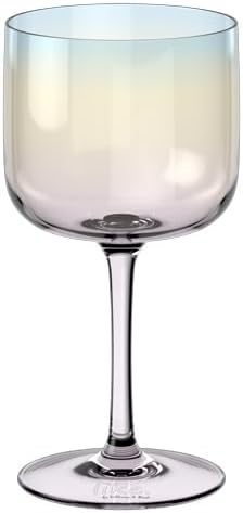 like. by Villeroy & Boch Like Pearl Wine/Water Glass, Set of 2, Crystal Glass with Pearl Coloring Effect, 6.75 oz