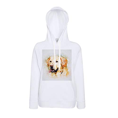 Sweat Golden Retriever peinture blanche pour afficher votre amour du grand chien