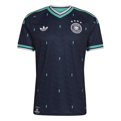 adidas DFB Germany Deutschland Away Trikot Jersey (DE/NL/SE/PL Alphanumerisch M Regular Regular Navy)