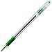 Pentel R.S.V.P. Ballpoint Pen, 0.7mm Fine Tip, Green Ink, Box of 12 (BK90-D)