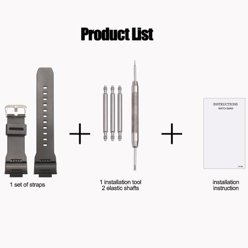 Evita roturas con la correa compatible Casio GW-7900 de alta flexibilidad 3
