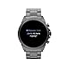 Fossil Unisex Gen 6 44mm Stainless Steel Touchscreen Smart Watch, Color: Smoke (Model: FTW4059V)