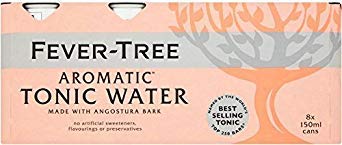 Fever Tree Aromatic Tonic Water in Cans 24x150ml