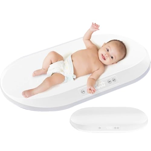 Pèse-bébé numérique antidérapant avec 4 unités de mesure - 7