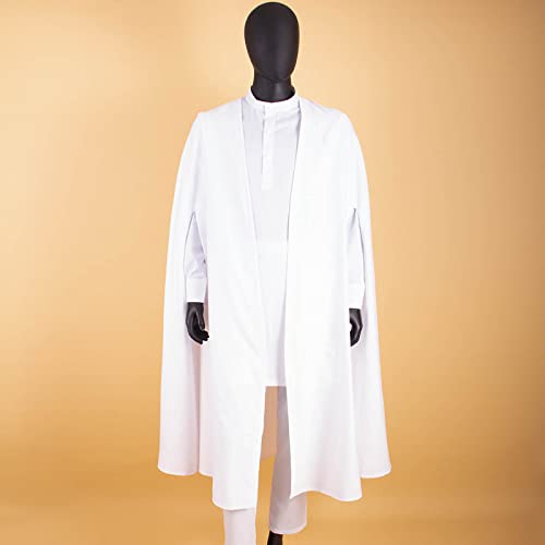 African Men Traditional Clothing 3 Piece Set Dashiki Shirt+Ankara Pants+Agbada Robe Heritage Outfits2