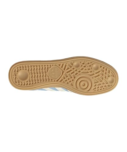 Image of adidas Originals Handball Spezial Mens Sneakers, Clear Sky /Cream White /Warm Sandstone, Size 13
