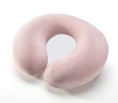 Aurelius Baby Travel Pillow,Infant Head And Neck Support Pillow For Car Seat,Stroller (Pink) #TOP3