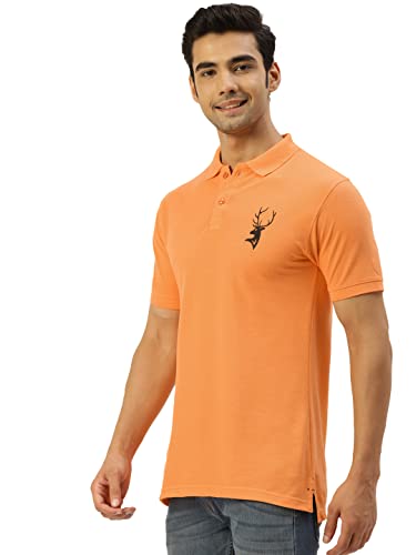 Image of CHKOKKO Men's Cotton Regular Fit Half Sleeves Polo T-Shirt