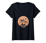 Photo Gallery donna anna maria island tropical beach vacanza florida maglietta con collo a v Photo Gallery donna anna maria island tropical beach vacanza florida maglietta con collo a v