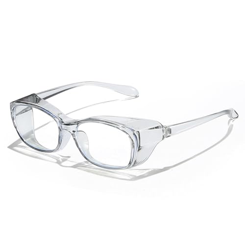Lunettes anti-lumière bleue ovales pour travailler sur écran