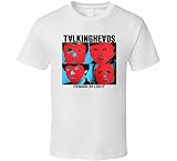 CHENGREN Talking Heads Remain in Light T-shirt pour homme avec logo rétro personnalisé – Unisexe 100 % coton Taille S-3XL, Noir , S