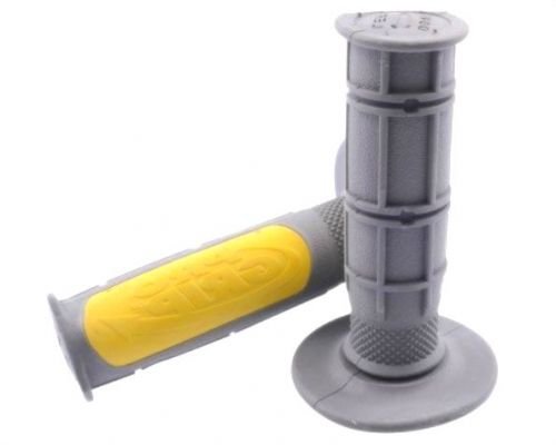 Lenkergriffe PROGRIP Griffe 796 grau gelb Roller Scooter Motorrad