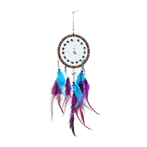 Colorful Dream Catcher, Handmade Traditional Feather Dreamcatcher Wall Hanging Home Decoration for Car Charm Home Wall Decor Ornament