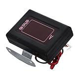 Uso versátil: compatible con automotrices de 12 v y v, lo que lo hace ideal para una amplia de vehículos, voltímetro de repuesto universal, medidores de voltímetro de repuesto