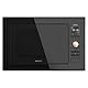 Cecotec Digitale und einbaubare Mikrowelle mit 25 Liter Fassungsvermögen GrandHeat 2590 Built-in BlackRose. Grill und 900 W Leistung