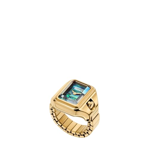 La Mejor Lista de Relojes Fossil Dama al mejor precio. 44 Fossil Reloj es5411 raquel watch ring de acero inoxidable en tono dorado para dama