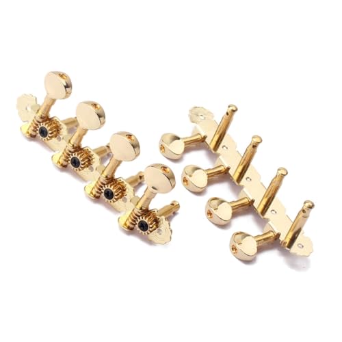 FRCOLOR 8 cuerdas Clavijas de Afinación Mandolina y Guitarra Cuerdas Juego Lr Metal Dorado con Tornillos...