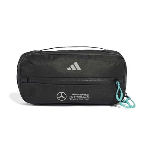 adidas Unisex Mercedes - AMG Petronas Formula ONE Team INTELLIGENT Packing System Slingback, Black/Reflective Silver/semi Mint Rush, One Size
