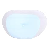 Taidda Almohada Cervical Portátil de Espuma Viscoelástica para Viajes, Camping, Almohada Ergonómica Transpirable para el Cuello para Personas que Duermen Boca Arriba Boca Abajo, Fácil de Limpiar, (#1)