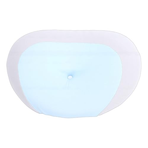 RiToEasysports Oreiller Cervical, Oreiller de Camping en Mousse à Mémoire de Forme avec Housse Rafraîchissante pour Le Confort de Voyage et l'utilisation en Avion (Blue)