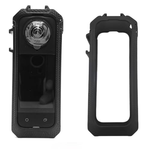 BeisDirect Marco protector para Insta360 X5, marco de cámara de plástico, bisel magnético de liberación rápida, funda protectora para accesorios Insta 360 X5
