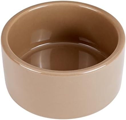 Kaytee Stoneware Ceramic Pet Hamster Bowl, Brown, 5-Inch Kaytee Stoneware Ceramic Pet Hamster Bowl, Brown, 5-Inch
