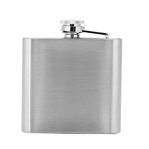 Whiskey Flask for Men, Stainless Steel Portable Backpacking