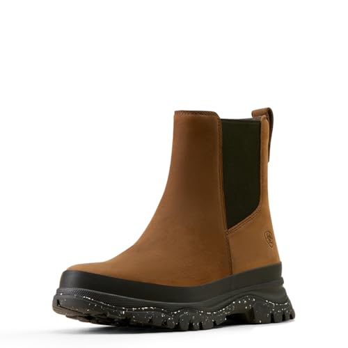 Bottes de luxe ARIAT Moresby Twin Gore en cuir premium imperméable et finitions soignées