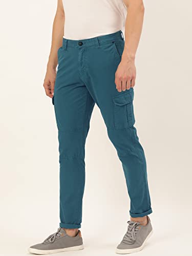 Image of Diverse Men Overdyed Cotton Cargo