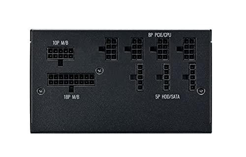 Alimentatore V650 Gold V2, Presa EU, 650 W, 80 PLUS Gold, Completamente Modulare, Alimentatore ATX, Ventola FDB Silenziosa 135mm, Modalità Semi-Fanless, Black Edition - Alimentatore - Immagine 3